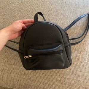 Daisy Street Faux Leather Mini backpack